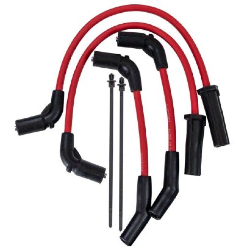 Moroso 73551 - MOR73551 - Moroso 2024+ Harley-Davidson M8 Touring Ultra 40 Ignition Wire Set - Red - Shipped in Europe - Tuningsupply.com