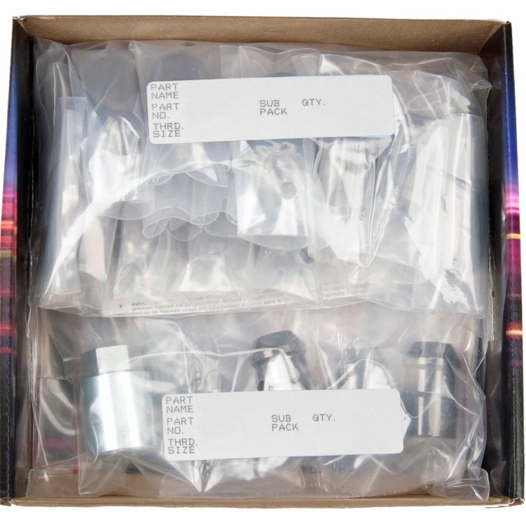 McGard 84658 - MCG84658 - McGard 6 Lug Hex Install Kit w/Locks (Cone Seat Nut) M12X1.5 / 13/16 Hex / 1.5in. Length - Black - Shipped in Europe - Tuningsupply.com