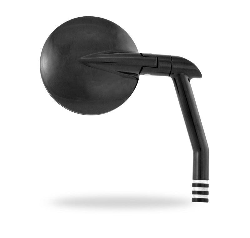 Burly Brand B16-1501B - BURB16-1501B - Burly Brand Hot Rod Mirror Set - Black - Shipped in Europe - Tuningsupply.com