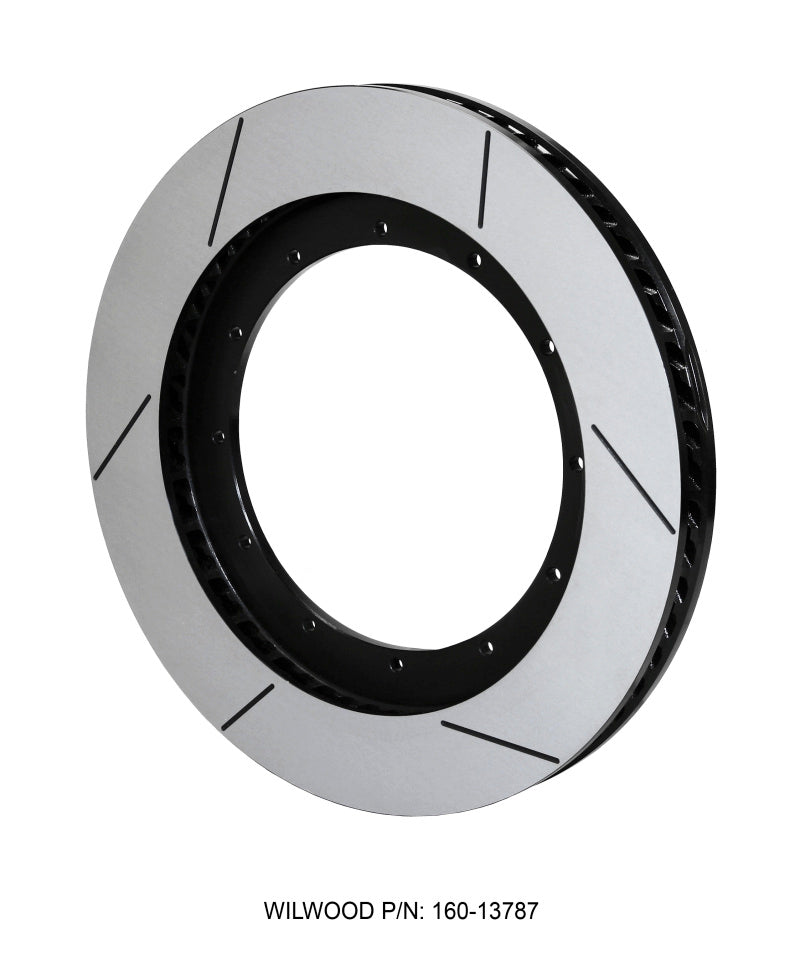 Wilwood 160-13787-GTB - WIL160-13787-GTB - Wilwood Rotor-GT60 SPC-37-RH-BLK 16.00 x 1.50 - 12 on 9.75in - Shipped in Europe - Tuningsupply.com