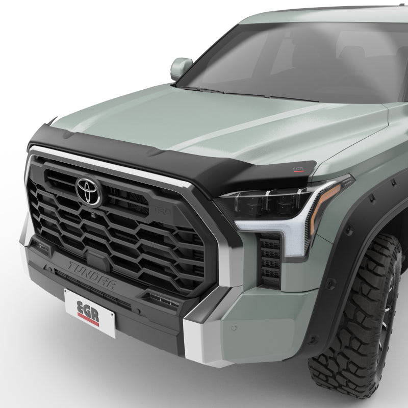 EGR 305405 - EGR305405 - EGR 22-23 Toyota Tundra Superguard Hood Shield - Matte Black - Shipped in Europe - Tuningsupply.com
