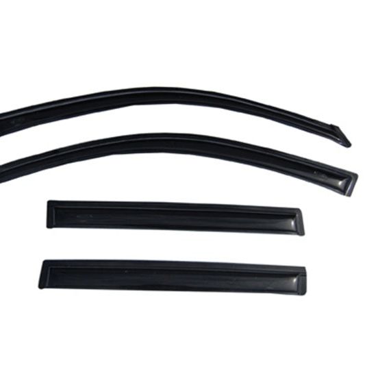 AVS 94063 - AVS94063 - AVS 08-13 Toyota Highlander Ventvisor Outside Mount Window Deflectors 4pc - Smoke - Shipped in Europe - Tuningsupply.com
