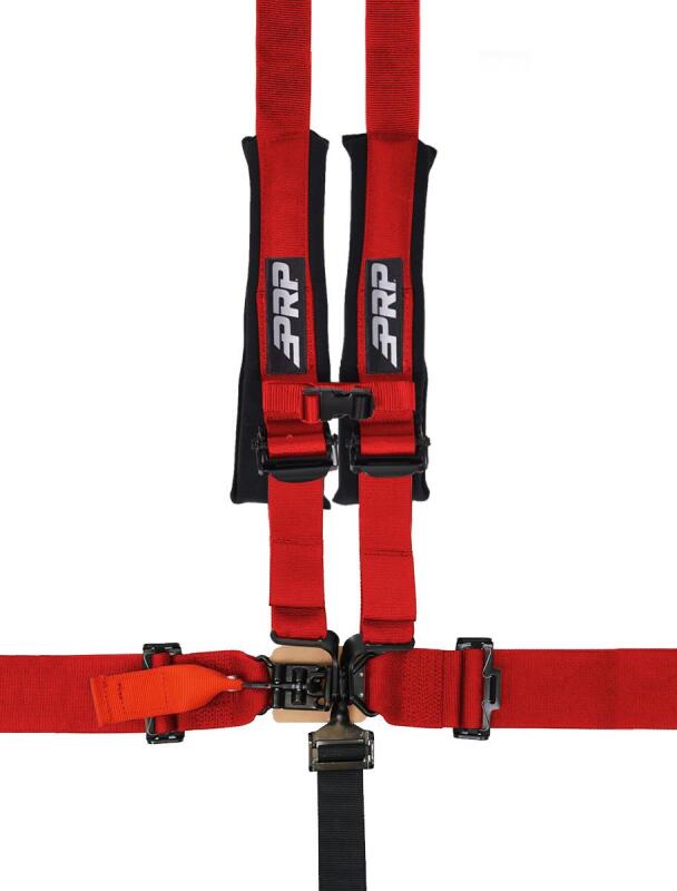 PRP Seats SB5.2S-R - PRPSB5.2S-R - PRP 5.2 Harness - Red - Shipped in Europe - Tuningsupply.com