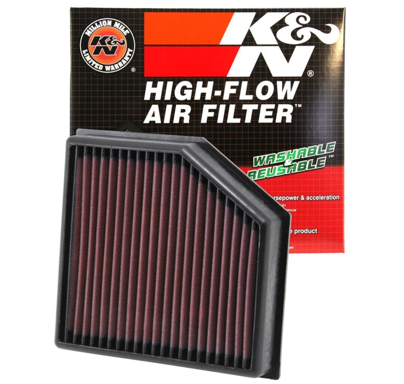 K&N Engineering 33-2491 - KNN33-2491 - K&N Replacement Air Filter for 13 Dodge Dart 1.4L/2.0L L4 - Shipped in Europe - Tuningsupply.com