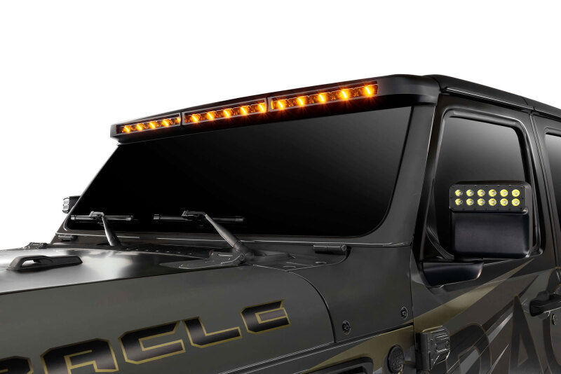 ORACLE Lighting 5917-023 - ORL5917-023 - Oracle Jeep Wrangler JL/Gladiator JT Integrated Windshield LED Light Bar System - Shipped in Europe - Tuningsupply.com