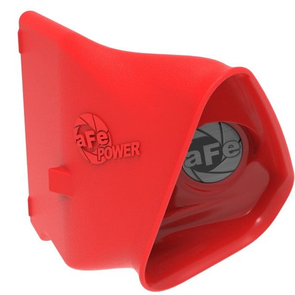 aFe 54-13015SR - AFE54-13015SR - aFe Power 15-20 Ford Mustang 2.3l L4/3.7l V6/5.0l V8 Dynamic Air Scoop - Red - Shipped in Europe - Tuningsupply.com