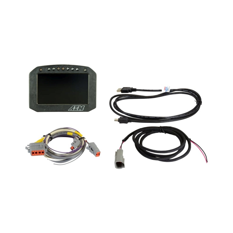 AEM - AEM30-5600F - AEM CD-5 Carbon Flush Digital Dash Display - Shipped in Europe - Tuningsupply.com