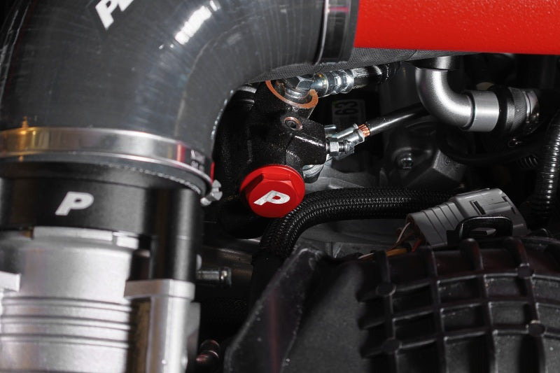 Perrin Performance PSP-BRK-300RD - PERPSP-BRK-300RD - PERRIN 05-21 Subaru STI / 06-25 WRX / 05-09 LGT/OBXT Clutch Delay Valve Delete - Red - Shipped in Europe - Tuningsupply.com