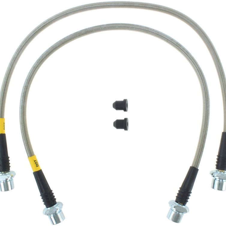 Stoptech 950.44520 - STO950.44520 - StopTech 05-17 Toyota Tacoma Stainless Steel Rear Brake Line Kit - Shipped in Europe - Tuningsupply.com