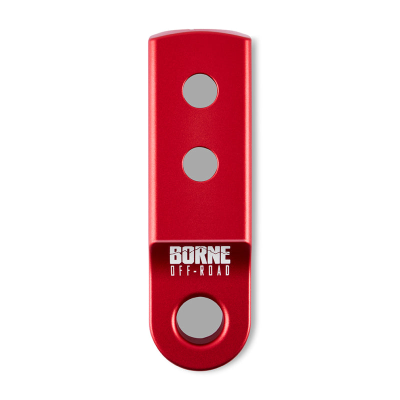 Borne Off-Road BNHR-2-RD - BRNBNHR-2-RD - Borne Off-Road CNC Hitch Receiver Shackle 2in Red - Shipped in Europe - Tuningsupply.com