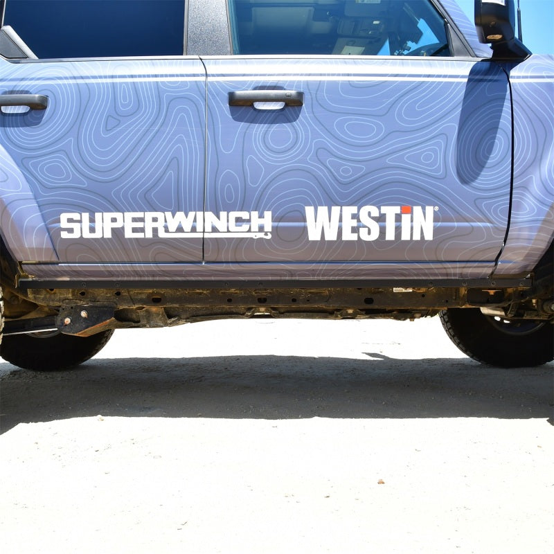 Westin 42-141955 - WES42-141955 - Westin 21-23 Ford Bronco 4dr (Excl. Sport) XTS Pinch Weld Covers - Tex. Blk - Shipped in Europe - Tuningsupply.com