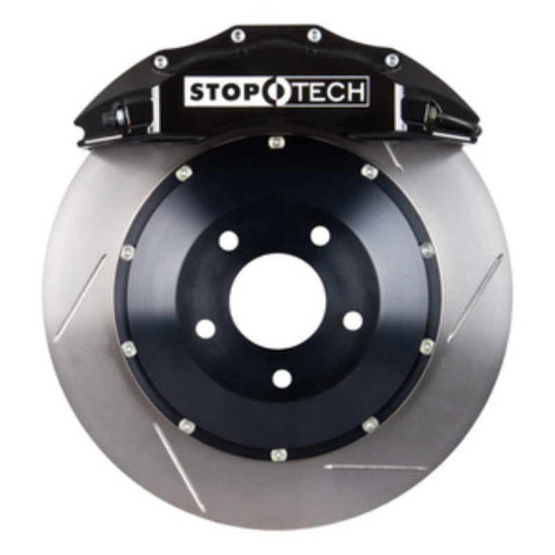 Stoptech 83.160.6D00.51 - STO83.160.6D00.51 - StopTech 08-13 BMW M3/11-12 1M Coupe Front BBK w/ Black ST-60 Calipers Slotted 380x35mm Rotor - Shipped in Europe - Tuningsupply.com