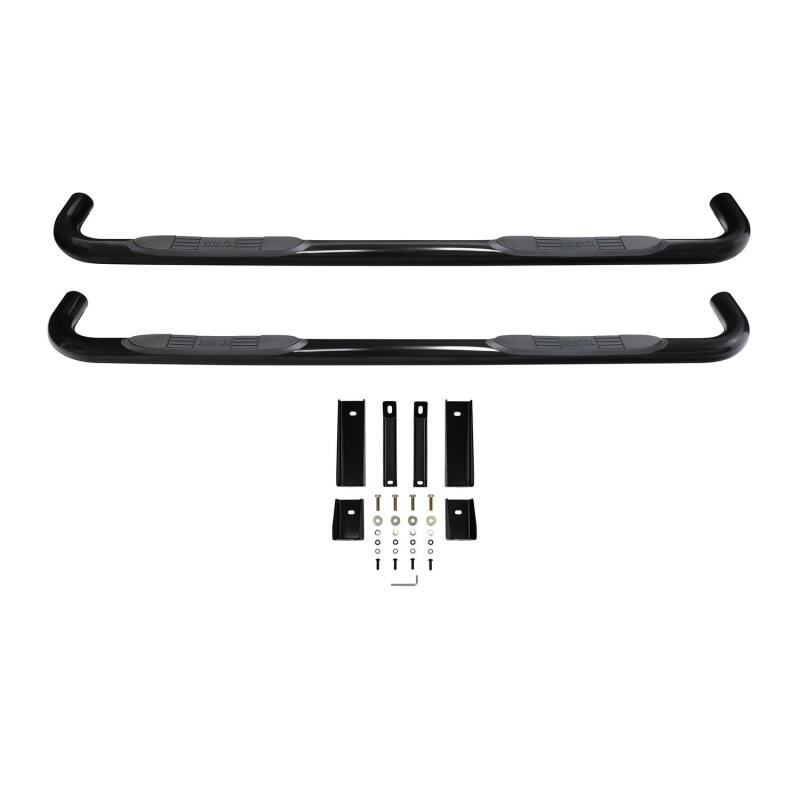 Westin 23-4135 - WES23-4135 - Westin 2019 Chevrolet Silverado/Sierra 1500 Crew Cab E-Series 3 Nerf Step Bars - Black - Shipped in Europe - Tuningsupply.com