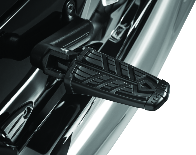 Kuryakyn 5657 - KUR5657 - Kuryakyn Spear Footpegs Without Adapter Satin Black - Shipped in Europe - Tuningsupply.com