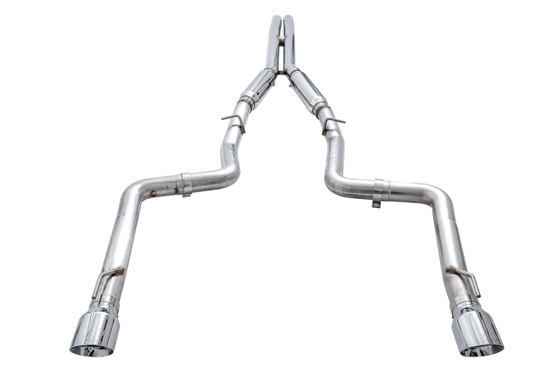 AWE Tuning 3015-32112 - AWE3015-32112 - AWE Tuning 2015+ Dodge Charger 6.4L/6.2L Supercharged Track Edition Exhaust - Chrome Silver Tips - Shipped in Europe - Tuningsupply.com