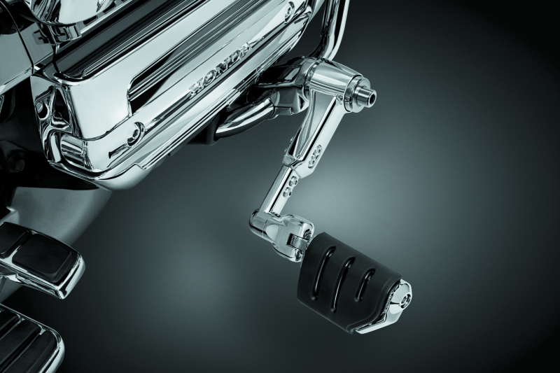 Kuryakyn 4081 - KUR4081 - Kuryakyn Ergo III Adjustable Mount With Trident Dually ISO Pegs Chrome - Shipped in Europe - Tuningsupply.com