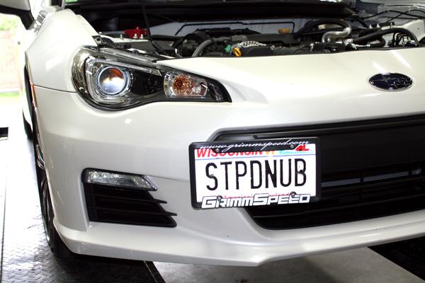 GrimmSpeed 094029 - GRM094029 - GrimmSpeed 10+ Subaru Legacy/Outback / 13+ Subaru BRZ/13+ Scion FR-S License Plate Relocation Kit - Shipped in Europe - Tuningsupply.com