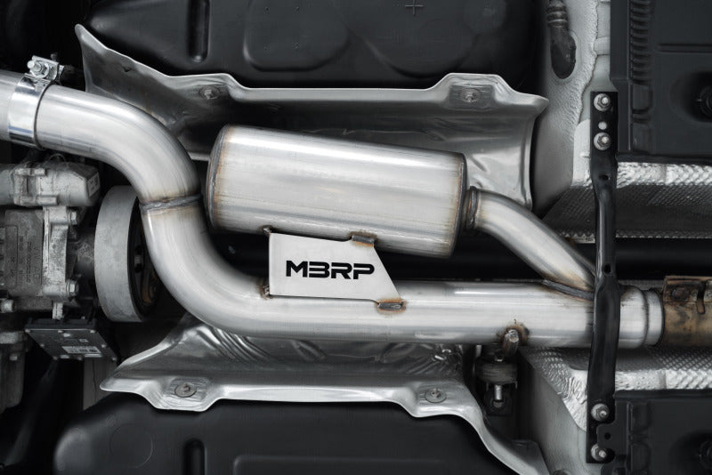 MBRP PS4603304 - MBRPS4603304 - MBRP 15-19 VW Golf R 3in Cat Back Single Exit Exhaust Pro Series w/ Valve Delete - T304 - Shipped in Europe - Tuningsupply.com