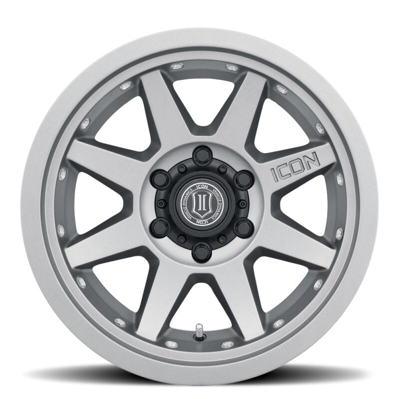 ICON 21817858547LBTT - ICO21817858547LBTT - ICON Rebound Pro 17x8.5 / 5x5.5 / 0mm / 4.75in BS Titanium Wheel - Shipped in Europe - Tuningsupply.com