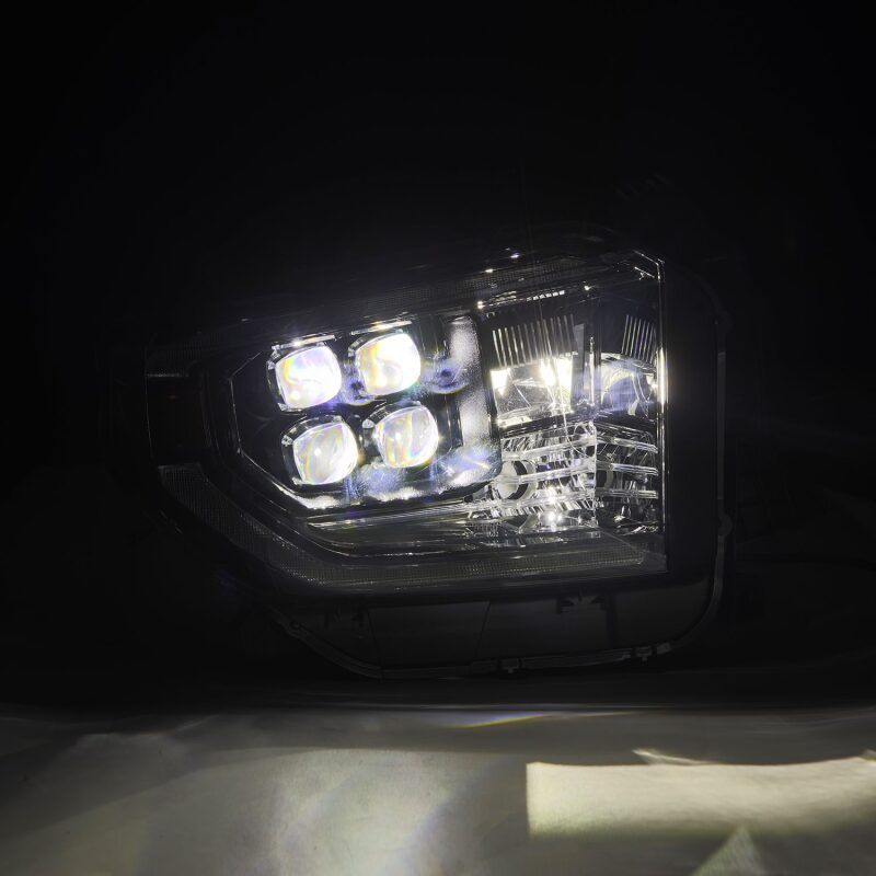 AlphaRex 880832 - ARX880832 - AlphaRex 14-21 Toyota Tundra NOVA-Series LED Proj Headlights Alpha-Blk w/Actv Light & Seq. Sig + DRL - Shipped in Europe - Tuningsupply.com