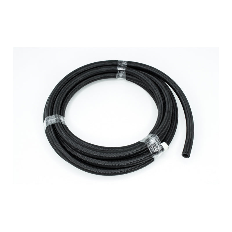 DeatschWerks 6-02-0816-20 - DWK6-02-0816-20 - DeatschWerks 8AN Black Nylon Braided CPE Hose 20 Feet - Shipped in Europe - Tuningsupply.com