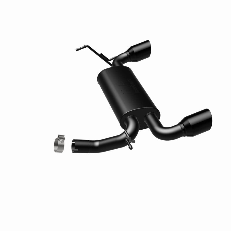 Magnaflow 15160 - MAG15160 - MagnaFlow 07-17 Jeep Wrangler JK 3.8/3.6L Dual Split Rear Exit Black Axle-Back Exhaust - Shipped in Europe - Tuningsupply.com