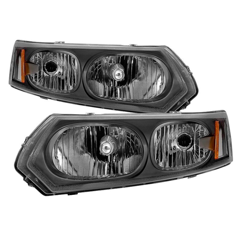 SPYDER 9035685 - SPY9035685 - xTune Saturn ION Sedan only 03-07 OEM Style Headlights - Black HD-JH-SAION-4D-BK - Shipped in Europe - Tuningsupply.com