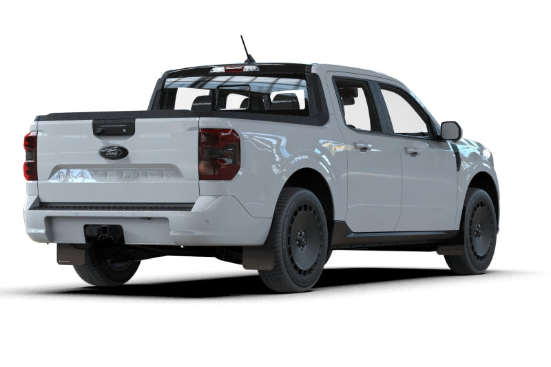 Rally Armor MF145-UR-BLK-WH - RALMF145-UR-BLK-WH - Rally Armor 22-26 22-26 Ford Maverick Black UR Mud Flaps White Logo - Shipped in Europe - Tuningsupply.com