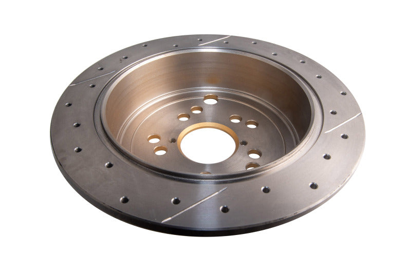 DBA DBA2659X-10 - DBADBA2659X-10 - DBA 12+ Subaru/Scion BRZ/FR-S (AU Spec) 10 Lug Slot Rear Drilled & Slotted Street Series Rotors - Shipped in Europe - Tuningsupply.com