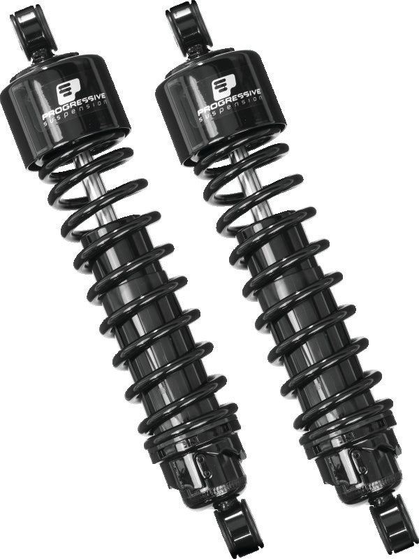 Progressive 412-4262B - PGR412-4262B - Progressive Honda Monkey 412 Series Shocks 13.0in - Black - Shipped in Europe - Tuningsupply.com