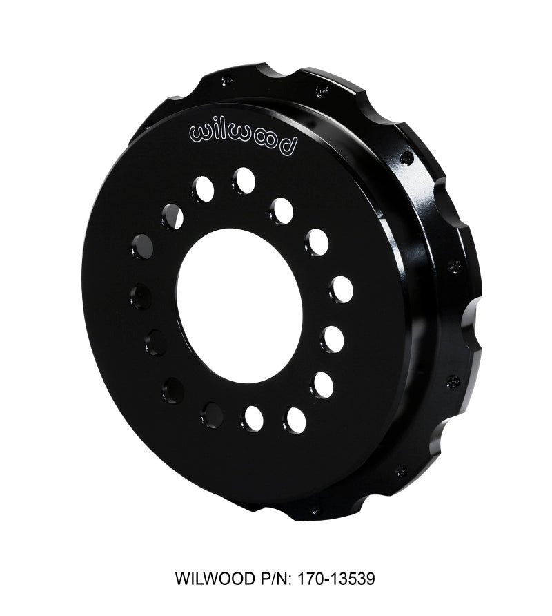 Wilwood 170-13539 - WIL170-13539 - Wilwood Hat-Park Brake 1.54in Offset - Aluminum Multi-5 Lug - 12 on 8.75in - Shipped in Europe - Tuningsupply.com