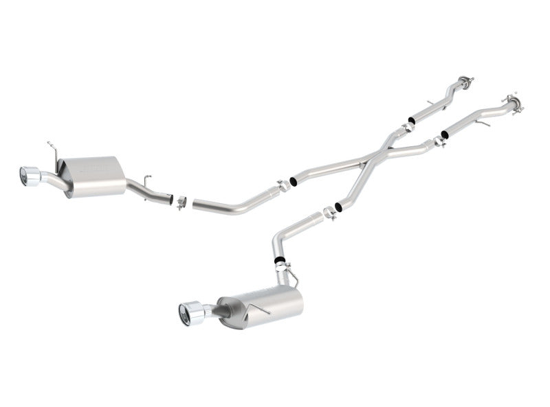 Borla 140449 - BOR140449 - Borla 11-13 Dodge Durango R/T / 11-15 Durango Crew/Citadel AWD/RWD SS Catback Exhaust - Shipped in Europe - Tuningsupply.com