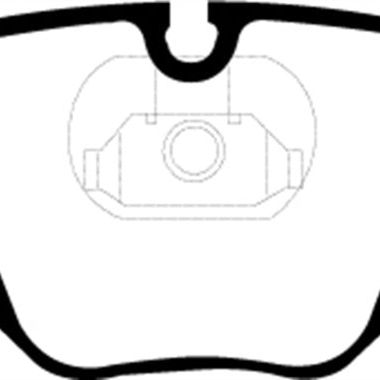 EBC UD683 - EBCUD683 - EBC 01-07 BMW M3 3.2 (E46) Ultimax2 Rear Brake Pads - Shipped in Europe - Tuningsupply.com