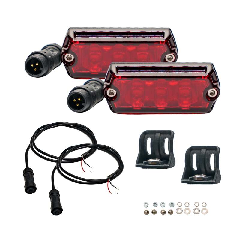 Nacho Offroad Technology NAN312 - NACNAN312 - Nacho Lighting Nano Chase Light - Red - Shipped in Europe - Tuningsupply.com