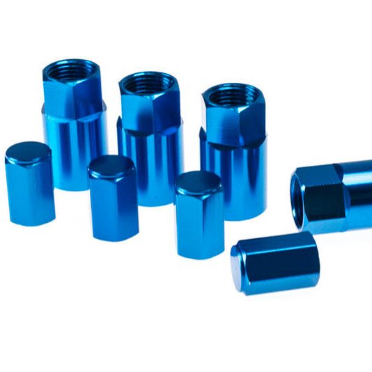 Wheel Mate 45930U - WHM45930U - Wheel Mate Aluminum TPMS Valve Stem Cover - Blue Anodize - Shipped in Europe - Tuningsupply.com