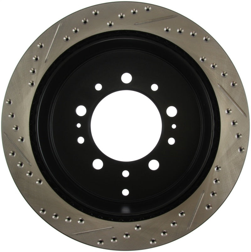 Stoptech 127.44157L - STO127.44157L - StopTech Slotted & Drilled Sport Brake Rotor - Shipped in Europe - Tuningsupply.com