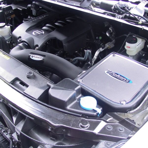 Volant 12856 - VOL12856 - Volant 04-10 Infiniti QX56 | 04-15 Nissan Titan/Armada 5.6L V8 Pro5 Cold Air Intake - Shipped in Europe - Tuningsupply.com