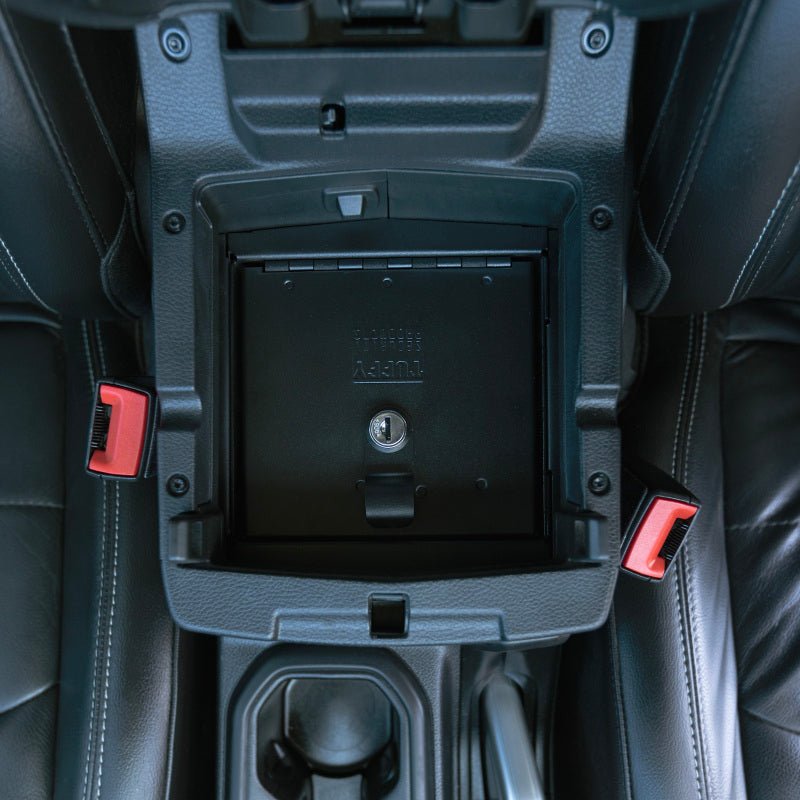 Tuffy Products 348-01 - TFY348-01 - Tuffy Console Safe W/ Keyed Lock For Jeep Wrangler & Gladiator - Shipped in Europe - Tuningsupply.com