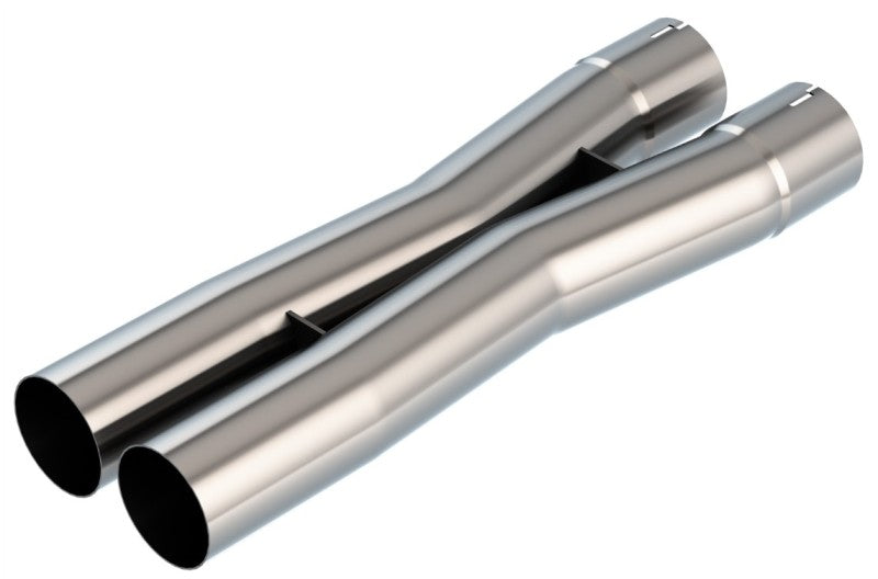 Borla 621106 - BOR621106 - Borla 3.0in Universal X-Pipe 4.43in Inlet Centerline 3.51in Outlet Centerline 21.06in OAL - Shipped in Europe - Tuningsupply.com