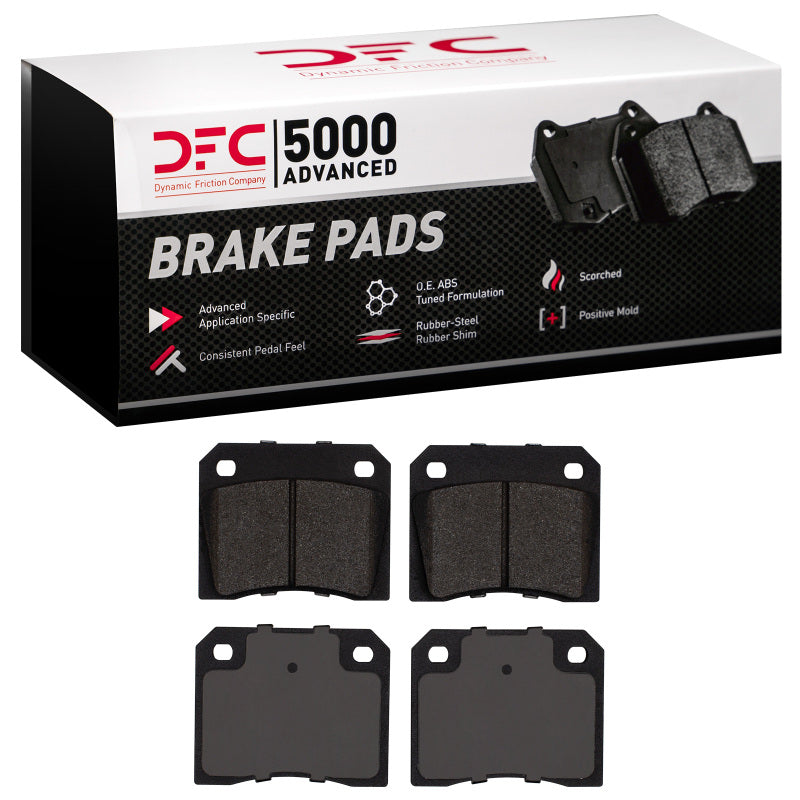 DFC 1551-0009-00 - DFC1551-0009-00 - DFC 58-93 AC Cobra Rear/Front 5000 Advanced Low Metallic Brake Pads - Shipped in Europe - Tuningsupply.com