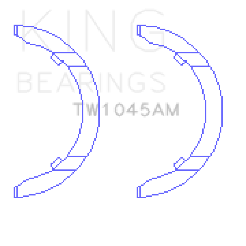 King Engine Bearings GTW1045AM - KINGTW1045AM - King Engine Bearings 1798 Audi CDAA/CDHA/CDHB/CDAB Thrust Washer Set - Shipped in Europe - Tuningsupply.com