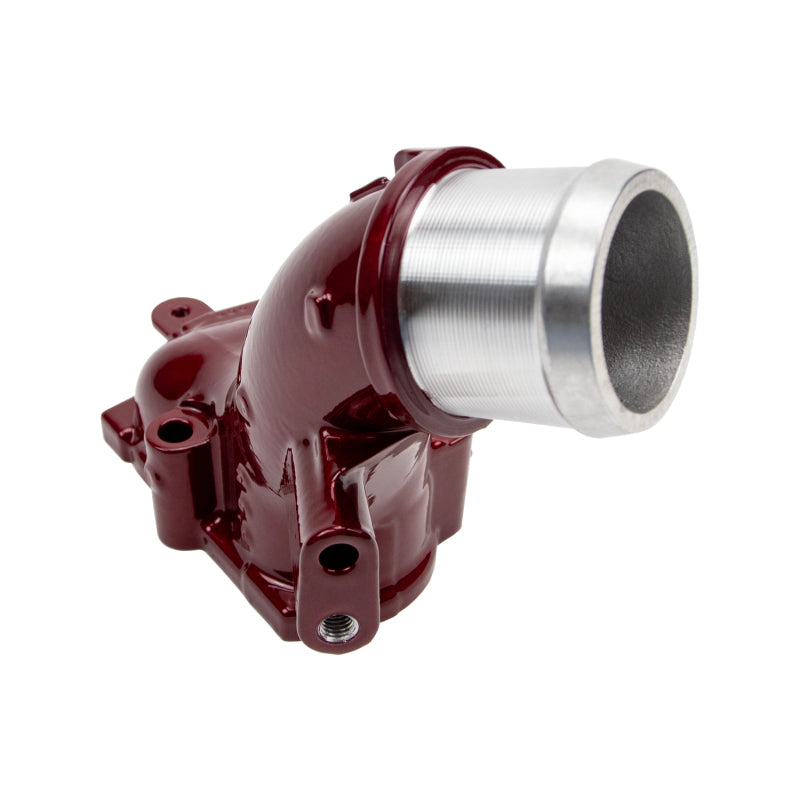 Wehrli WCF100188-RED - WCFWCF100188-RED - Wehrli L5P Duramax Thermostat Housing - WCFab Red - Shipped in Europe - Tuningsupply.com