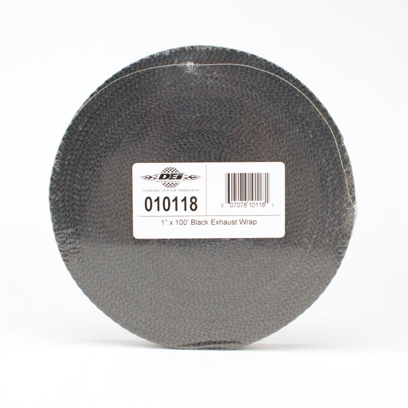 DEI 10118 - DEI10118 - DEI Exhaust Wrap 1in x 100ft - Black - Shipped in Europe - Tuningsupply.com