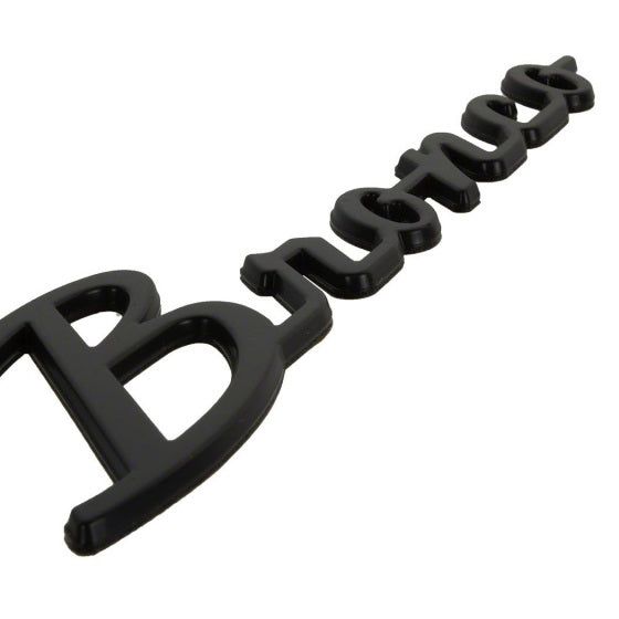 Ford Racing M-1447-BSMB - FRPM-1447-BSMB - Ford Racing 2021+ Bronco Classic Script Fender Badges - Matte Black (Pair) - Shipped in Europe - Tuningsupply.com