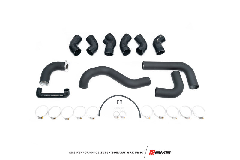AMS AMS.36.09.0001-6 - AMSAMS.36.09.0001-6 - AMS Performance 2015+ Subaru WRX FA20 Front Mount Intercooler Kit w/o Bumper Beam - Shipped in Europe - Tuningsupply.com