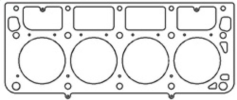 Cometic Gasket C5986-051 - CGSC5986-051 - Cometic 09+ GM LS9 4.100in Bore .051 thick MLX LHS Head Gasket - Shipped in Europe - Tuningsupply.com