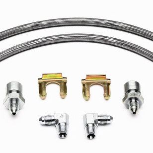 Wilwood 220-7699 - WIL220-7699 - Wilwood Flexline Kit 55-57 Chevy w/ Forged Dynalite Front Caliper - Shipped in Europe - Tuningsupply.com