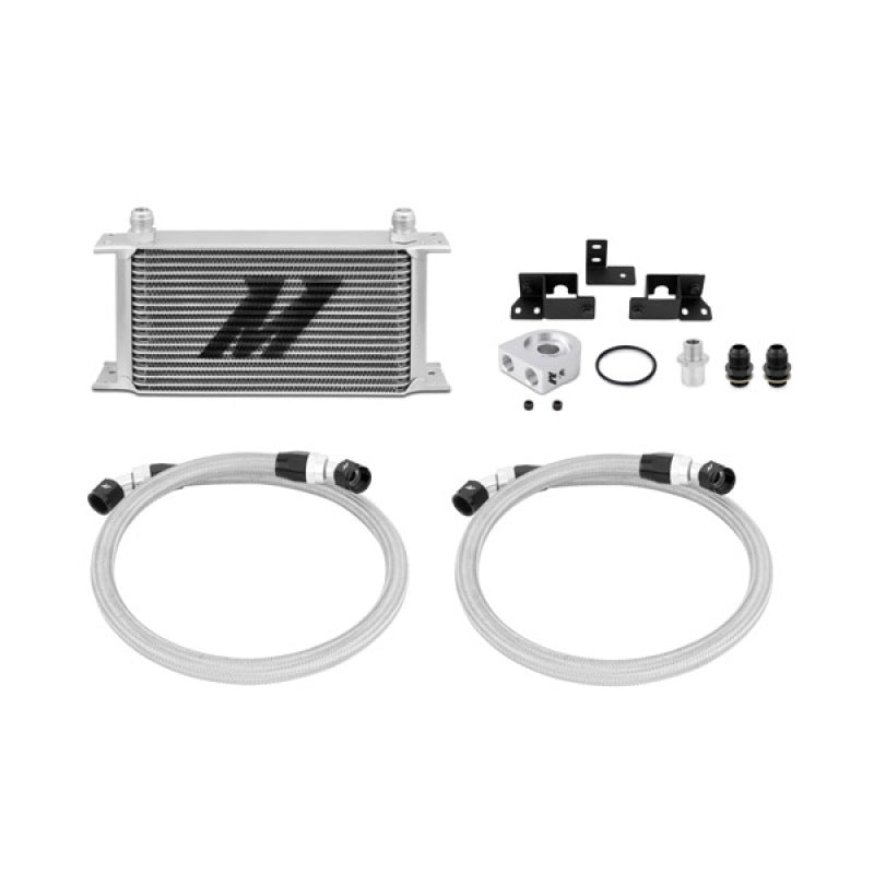 Mishimoto MMOC-WRA-07 - MISMMOC-WRA-07 - Mishimoto 07-11 Jeep Wrangler JK Oil Cooler Kit - Silver - Shipped in Europe - Tuningsupply.com