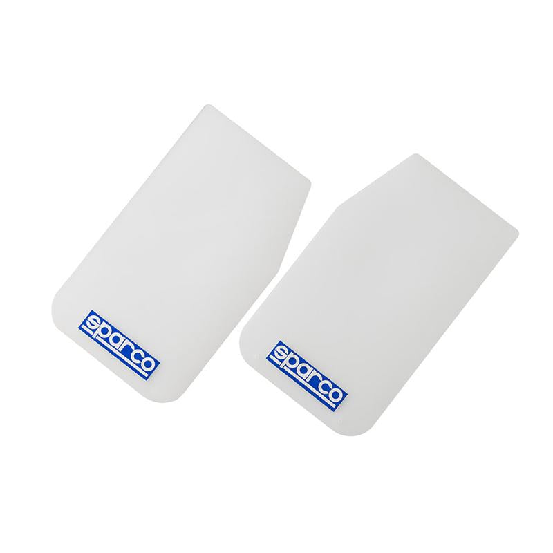 SPARCO 03791 - SPA03791 - Sparco Mud Flap Pair White - Shipped in Europe - Tuningsupply.com