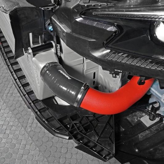 Perrin Performance PSP-ITR-441SL/RD - PERPSP-ITR-441SL/RD - PERRIN 22-25 Subaru WRX Front Mount Intercooler Kit (Red Tubes & Silver Core) - Shipped in Europe - Tuningsupply.com